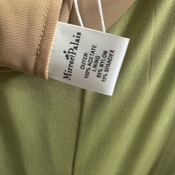 NWT Mirror Palais Supermodel Dress in Pistachio - Size Medium - Picture 14 of 14